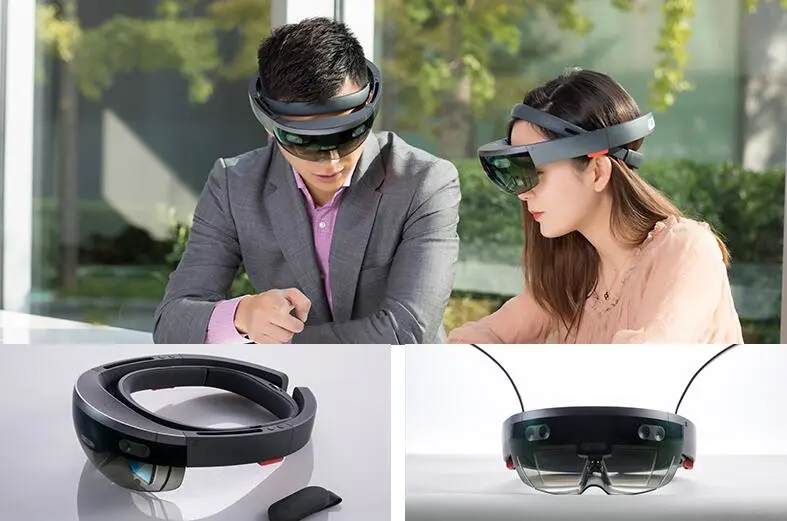 Microsoft/微软HoloLens开发者版本全息头盔 （虚拟现实眼镜）
