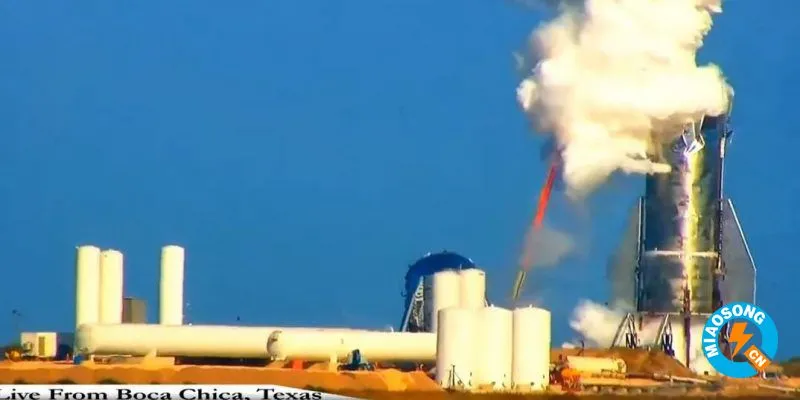 SpaceX的第一艘星际飞船在德克萨斯州的“压力测试”中登顶