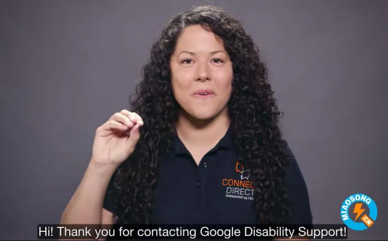 Google搜索提供美国手语提供残障支持