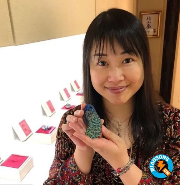 石头艺术家：一刀未动日本女绘师单靠画笔石头变栩栩如生「指尖动物」