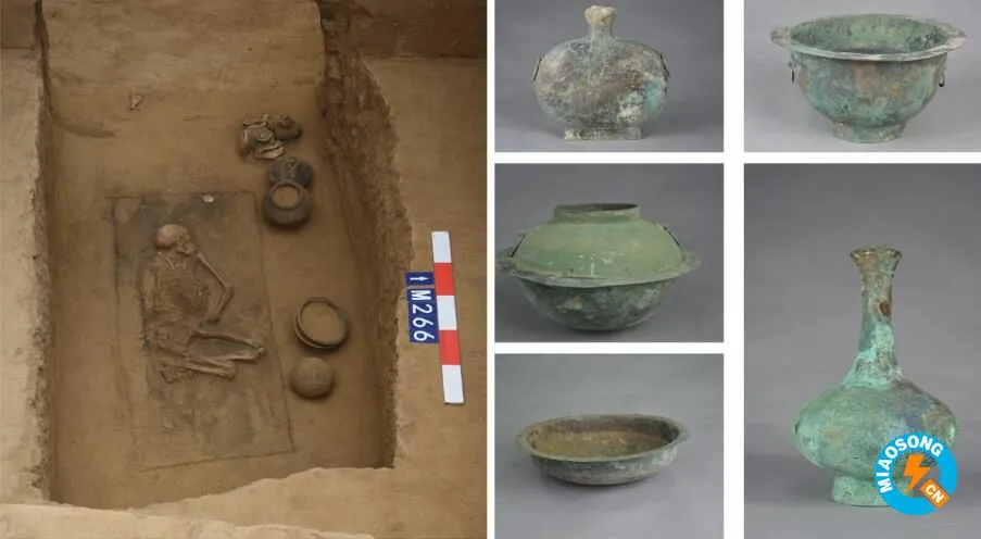 河南三门峡市发现秦汉至明清时期大型古墓群出土文物逾2千件