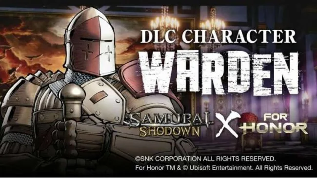 SNK宣布将与Ubisoft动作游戏《荣耀战魂（For Honor）》合作，推出DLC角色 “看守者（ Warden）”