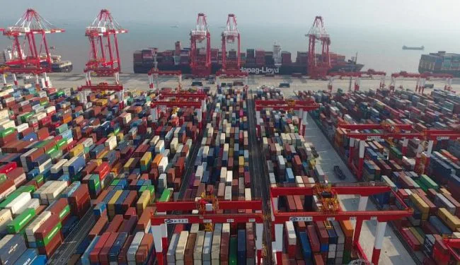 中国6月进出口数据上扬对美国进出口下降6.6%