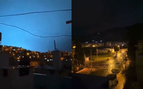 科普：专家解释土耳其强震前怪象, 黑夜中的诡异蓝光伴随地鸣的是“地震光”